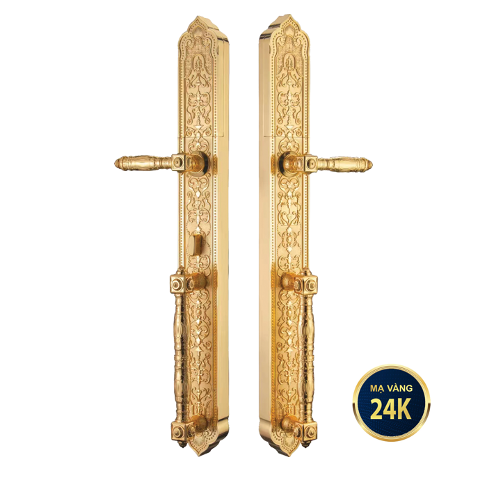 Khóa cửa vân tay đại sảnh KAWA-KDS01 mạ vàng 24k – (Bản wifi)