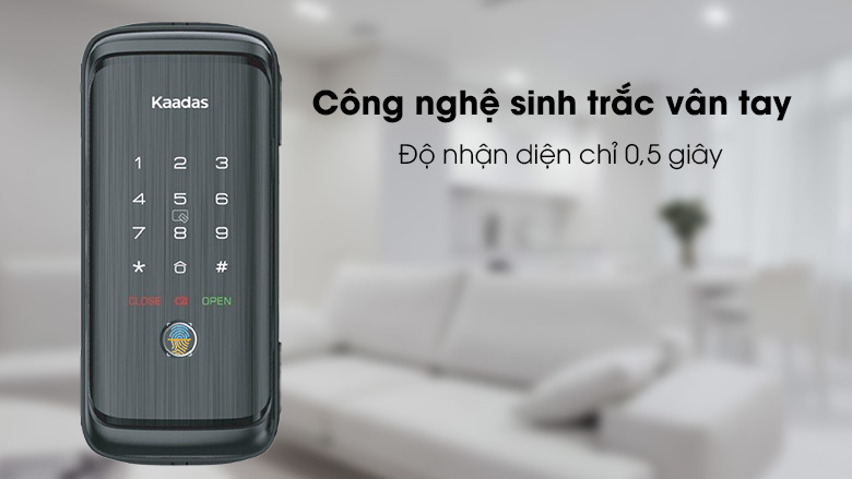 Kaadas R8-5GL công nghệ vân tay siêu đỉnh